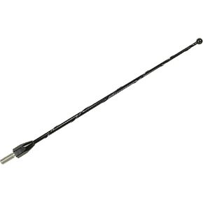 AntennaMastsRus - 9 Inch Black Short Antenna is Compatible with Toyota Tacoma (1995-2015) - Spiral Wind Noise Cancellation - Spring Steel Construction - Stainless Steel Threading
