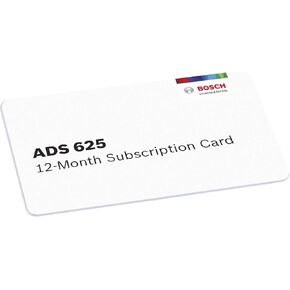 Bosch 3970-SUB ADS 625 12-Month Software Subscription