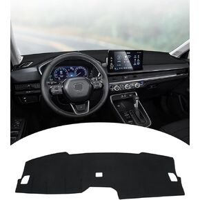 FIILINES Dash Cover for Honda CR-V CRV 2023-2025, Dashboard Mat Cover 2023 2024 CRV Accessories Sunshade Nonslip Mesh Protector No Glare Black