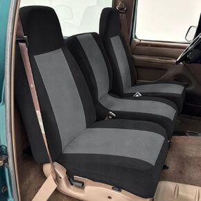 Seat Cover Compatible with 1993-1998 Ford F150-F550 Regular XCab Crew Cab High Back 40/20/40 Split Seat with Molded Headrests and Opening Center Console, Dutch Velvet Automotive Cover