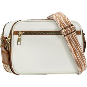 Cross Body Bag for Women, Leather Cross Body Purses for Workout Shopping, Shoulder Purses Cross Body Purses with Adjustable Wide Strap