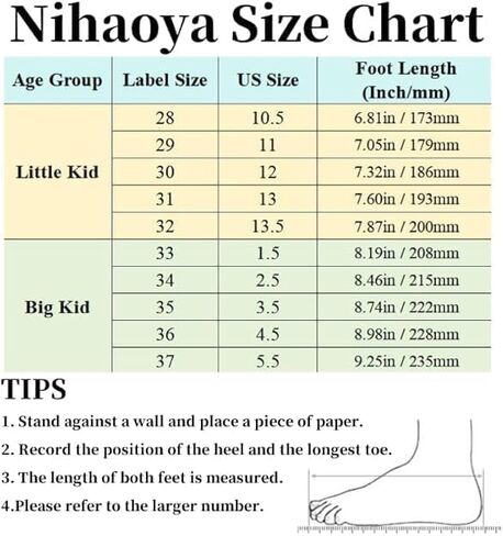 أحذية تنس Nihaoya للأطفال، أحذية رياضية عالية الجودة للفتيات، أحذية جري للأولاد، أحذية رياضية كاجوال للمشي غير قابلة للانزلاق in Kuwait