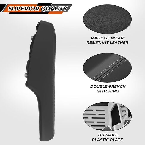 مسند ذراع الباب الداخلي ACLONG مناسب لشاحن دودج 2011-2023 غطاء مسند ذراع لوحة الباب مناسب لكرايسلر 300 2011-2023 (سيدان فقط) جانب الركاب الأمامي الأيمن يستبدل 1WK37DX9AA-1PCS in Kuwait