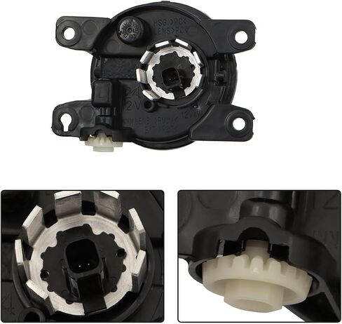 WFLNHB Left and Right Sides Fog Lights Assembly Replacement for Honda Civic 2022 2023 Fog Lights Driving Lamps FL-HC2022-4D in Saudi Arabia