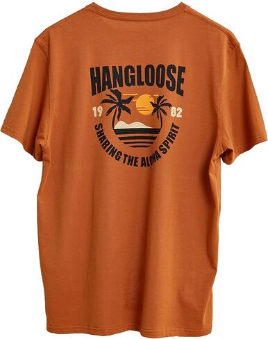 Hang Loose 100% Organic PIMA Cotton Soul T-Shirts - Short Sleeve and Pocket Tee in Saudi Arabia
