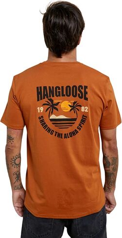 Hang Loose 100% Organic PIMA Cotton Soul T-Shirts - Short Sleeve and Pocket Tee in Saudi Arabia