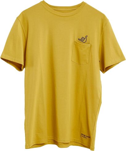 Hang Loose 100% Organic PIMA Cotton Soul T-Shirts - Short Sleeve and Pocket Tee in Saudi Arabia
