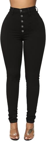BISUAL Womens High Waisted Butt Lifting Jeans Distressed Stretch Skinny Sexy Colombian Jeans for Women in Kuwait