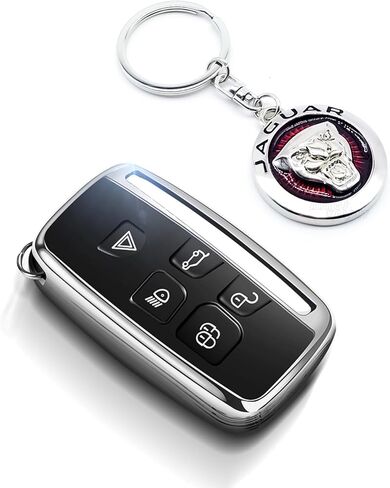 Creative Car Logo Keychain for Car 3D Chrome Metal Alloy Key Chain Gifts for Women and Men Keyring in Saudi Arabia