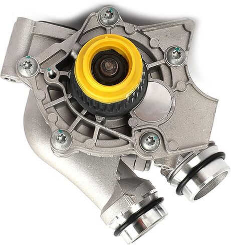 مضخة مياه من الألومنيوم مناسبة لـ 2008-2016 Audi A3 A4 TT VW Tiguan Jetta Golf GTI Eos Beetle CC 2.0T TSI يستبدل 06H121026AB 06H121026CQ in Kuwait