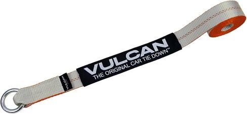 VULCAN Wheel Dolly Tire Harness with Universal O-Ring - 2 Inch x 96 Inch - 4 Pack - PROSeries - 3,300 Pound Safe Working Load - Straps Only - Ratchets Sold Separately in Kuwait