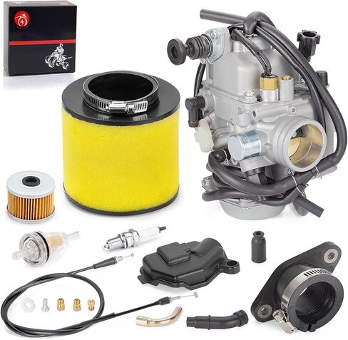 Carburetor & Air Filter Intake Manifold for Honda Foreman 450 TRX450 ES S FE FM 1998-2004 Rancher 350 TRX350 FE FM TE TM 2000-2006 in Saudi Arabia
