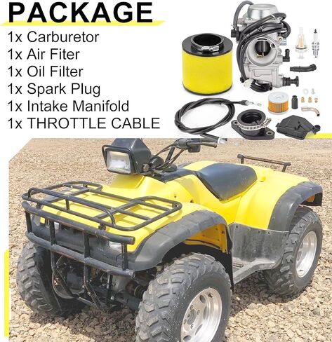Carburetor & Air Filter Intake Manifold for Honda Foreman 450 TRX450 ES S FE FM 1998-2004 Rancher 350 TRX350 FE FM TE TM 2000-2006 in Saudi Arabia