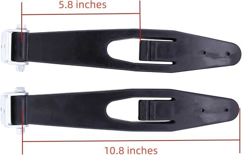 MOTOKU Pair Hood Latch Kit for Freightliner Classic XL FLD for Midwest WA18-8015 Oshkosh 2071290 Western Star 671013419 in Saudi Arabia
