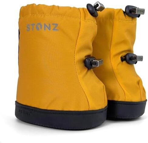 Stonz Toddler Booties - All-weather nylon booties for babies and Kids to fit over shoes and stay on, featuring a flexible sole for versatile use. in Saudi Arabia
