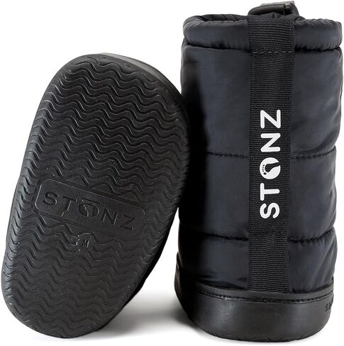 Stonz Toddler Booties - All-weather nylon booties for babies and Kids to fit over shoes and stay on, featuring a flexible sole for versatile use. in Saudi Arabia