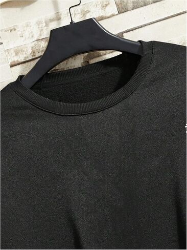 SOLY HUX Men's Sweatshirt Letter Cartoon Graphic Crew Neck Long Sleeve Pullover Tops in Saudi Arabia