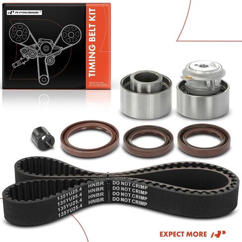 مجموعة حزام توقيت المحرك A-Premium متوافقة مع Ford Probe 1993-1997 وMazda Protege 2001-2003، Protege5 2002-2003، 626 1993-2002، MX6 1993-1997 - 2.0L in Saudi Arabia