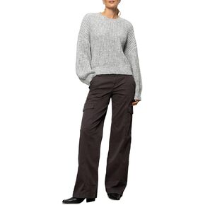 Sanctuary Women's Fuzzy Volume Sleeve Sweater in Kuwait