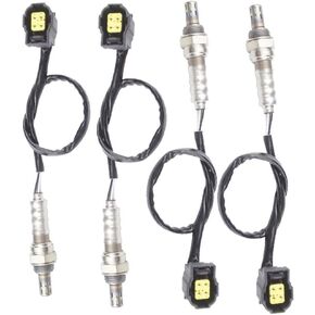 4PCS Oxygen O2 Sensor 1 & 2 for 2008-2020 Dodge Grand Caravan 3.6L/4.0L Upstream + Downstream