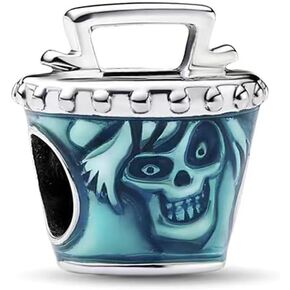 Halloween Skull Charms Compatible for Pandora Bracelets and Necklaces Summer Jewelry Women's Bead Charms 925 Sterling Silver Dangle