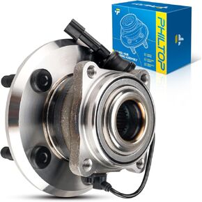 PHILTOP 512440 Rear Wheel Hub and Bearing Assembly 5 Lugs for Equinox 2010-2017, Terrain 2010-2017, 1 PCS with ABS