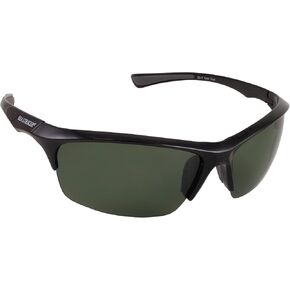 Sea Striker Reel Deal Polarized Sunglasses Rectangular, Black, One Size