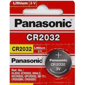 Panasonic CR2032 3V Lithium Coin Cell Battery DL2032 ECR2032 FAST USA SHIP