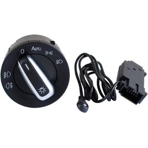 Light Sensor & Auto Euro Headlight Switch Retrofit Kit For Golf MK5 / Jetta MK5 / Golf MK6 / 2015 Tiguan 5ND 941 431 B (NOT for Jetta MK6 models)
