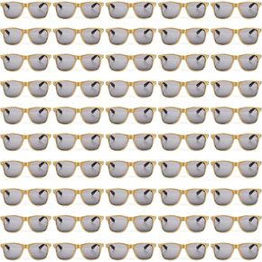 YQVIE 50/100 Pack Wholesale Adult Sunglasses for Men Women in Bulk 70s Retro Cheap Glasses for Party Supplies