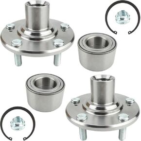 AUTOKAY Front Wheel hub & Bearing Driver & Passenger Side For Honda Civic 06-11 1.8L, 2 Pcs