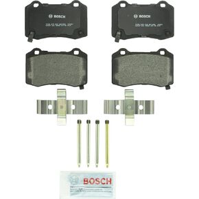 BOSCH BP1053 QuietCast Premium Semi-Metallic Disc Brake Pad Set - Compatible with Select Cadillac CTS, STS; Chevrolet Camaro; Chrysler 300; Dodge Challenger, Charger, Magnum; Jeep, Tesla + More; REAR