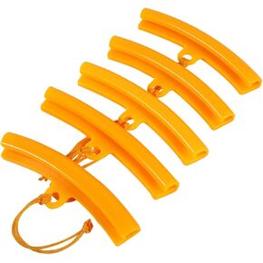 Acouto Rim Protector Tire Changer 5pcs Car Wheel Changing Rim Savers 15cm Motorcycle Tire Changer Rim Protector Rim Guard Tyre Savers Tool(Orange)