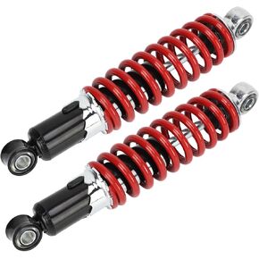 2 قطعة ممتص صدمات الدراجة النارية، 250 مم، ممتص صدمات تعليق قابل للتعديل لـ 50cc-125cc Go Kart Pit ATV Go Kart