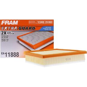 FRAM Extra Guard CA11888 Replacement Engine Air Filter for Select BMW Models, Provides Up to 12 Months or 12,000 Miles Filter Protection