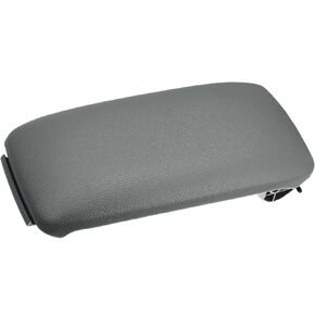 Motoforti Center Console Cover Lid 8P0864245P for Audi A3 2003-2012 Armrest Cover Pad Replacement Faux Leather Gray Long-Lasting