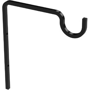 National Hardware N275-507 Extended Wall Hook, 9", Black