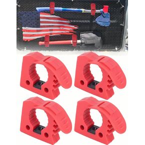 Truck Bed Shovel Mount, Quick Release Axe Holder Mount Kit for Mounting Tools & Equipment 1-1/7’’ to 1-3/7’’ in Diameter Tools and Equipment for Roof Rack Truck Boats Military SUV UTV ATV RV Van