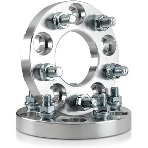Customadeonly 5x100 to 5x120 Wheel Adapters (20mm 4pcs) with M12x1.5 Studs, Enable 5x100 Hubs to Use 5x120 Wheels, Center Bore 57.1mm -Trimming Factory Studs May Be Required