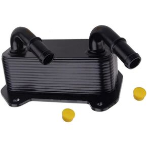 Black Metal Oil Cooler Radiator 420888850 Compatible with Seadoo 2002-2006 GTX RXP RXT GTI Engine Oil Radiator
