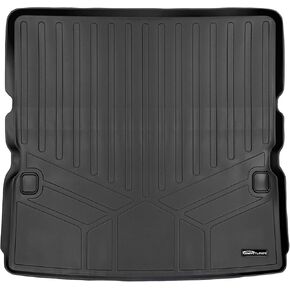 MAXLINER All Weather Cargo Liner Floor Mat Behind 2nd Row Black for 2017-2018 Nissan Armada / 2011-2013 Infiniti QX56 / 2014-2018 QX80