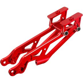 Aluminum Rear Wing Mount for Arrma 1/8 Kraton Notorious Outcast Talion Typhon 6S BLX - Red CNC T6 Alloy Upgrade, Replaces AR320347