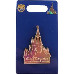 Disney Pin - Walt Disney World - 50th Anniversary - Iridescent Cinderella Castle