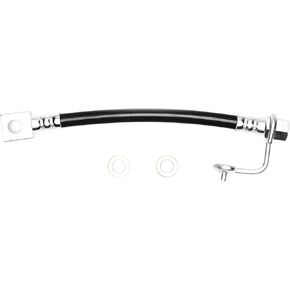 Dynamic Friction Company Rear Lower Right Brake Line Hose 350-40308 For 2003-2010 Dodge Ram 2500, 2003-2010 Dodge Ram 3500, 2011-2018 Ram 2500