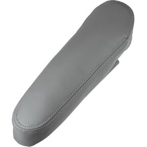 Center Console Seat Armrest Cover - Car Passenger Side Seat Armrest Lid Storage Covers Trim - for Toyota Sequoia 2001-2007 Faux Leather Gray - 1 Pc