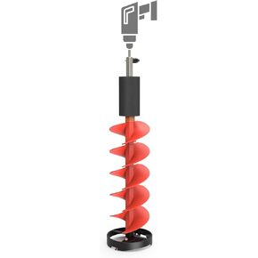 لقمة ثلج بقطر 8 بوصات من Eyoyo، مجموعة واحدة من الشفرة البديلة وواقي الشفرة مع محول مثقاب قطعة 1/2 بوصة، مثقاب من النايلون مناسب لصيد الأسماك على الجليد in Kuwait