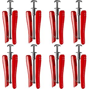 4 Pairs Red Boot Stretcher Boot Tree Shapers Tall Boot Tree Shaft Shaper,Boot Calf Stretcher,Boot Shapers for Tall Boots,Cowboy and Tall Boot Inserts Shape Holders for Men and Women to Keep Shape.