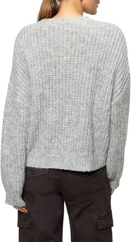 Sanctuary Women's Fuzzy Volume Sleeve Sweater in Kuwait