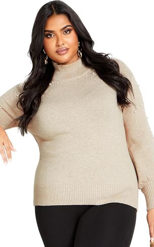 Avenue Women's Plus Size Sweater Perla in Saudi Arabia