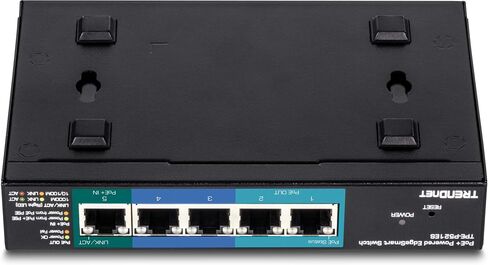 TRENDnet 5-Port Gigabit PoE++، محول مُدار يعمل بالطاقة مع ممر PoE، TPE-B541، 1 × مدخل Gigabit PoE++، 4 × مخرج Gigabit PoE+، ميزانية PoE 60 وات، متوافق مع NDAA TAA، حماية مدى الحياة in Kuwait